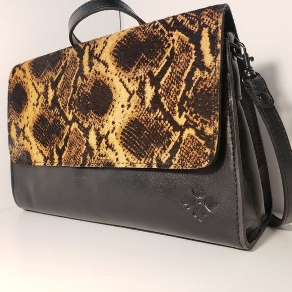 Patricia Nash Bags Nwt Patricia Nash Python Tijola Python Leather Bag Poshmark